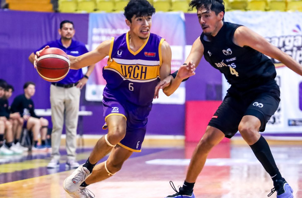 Equipo varonil de básquetbol Dorados UACh durante la temporada 2026-2027 de la Liga ABE.